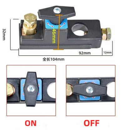 12V/24V Batterietrennschalter für Fahrzeuge