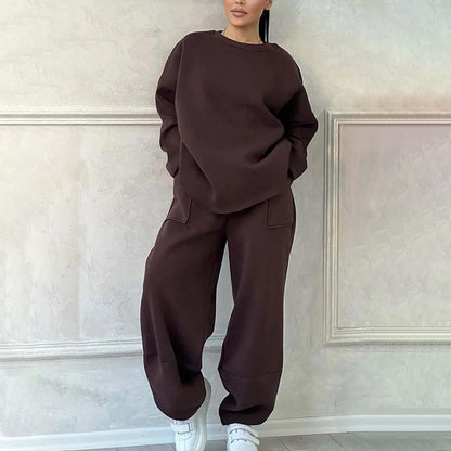 🔥HEISSER VERKAUF 49 % RABATT🔥 2-teiliges Oversized-Sweatshirt-Set für Damen