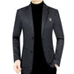 Slim-Fit-Freizeitanzugjacke für Herren【Bequem und warm】