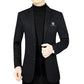 Slim-Fit-Freizeitanzugjacke für Herren【Bequem und warm】
