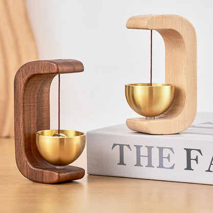 🌸🎐Magnetische Türklingel aus Holz mit Windspielfunktion🎐