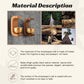 🌸🎐Magnetische Türklingel aus Holz mit Windspielfunktion🎐