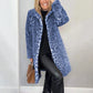 ✨49% Rabatt💖Damen-Mittellange Jacke mit Leopardenmuster✈️ Kostenloser Versand