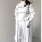 💖Lässiges Sweatshirt 2-teiliges Set mit Linie