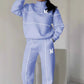 💖Lässiges Sweatshirt 2-teiliges Set mit Linie