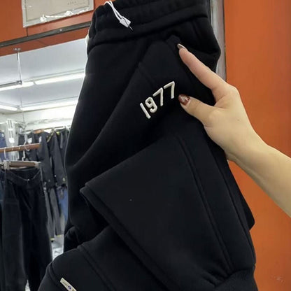 🔥HEISSER VERKAUF 49% - Warme Damen-Jogginghose mit elastischem Kordelzug und Taschen