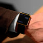 Qlocktwo W35 Unisex-Armbanduhr aus feinem Stahl