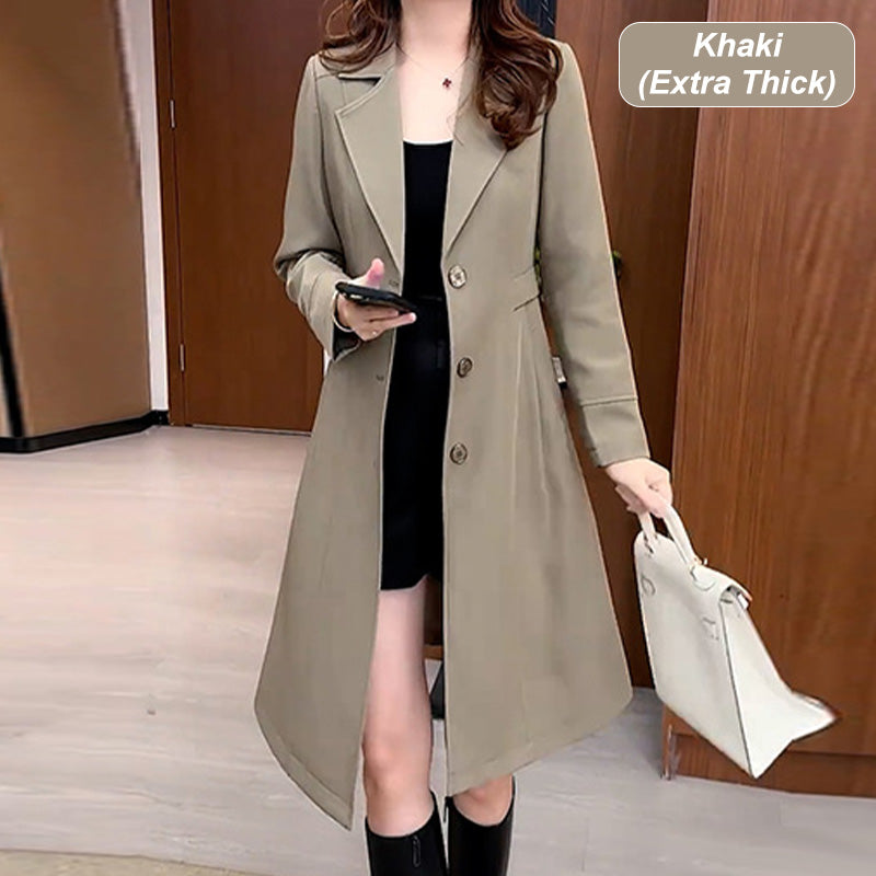 ❄️Winter-Specials❄️Langer, warmer Trenchcoat für Damen