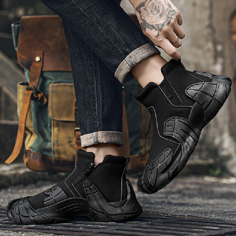 🔥49% Rabatt - Robuste High-Top-Utility-Modeschuhe für Herren