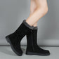 Letzte Chance: Winterschlussverkauf 🛍️✨ Warme Damenstiefel mit seitlichem Reißverschluss