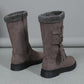 Letzte Chance: Winterschlussverkauf 🛍️✨ Warme Damenstiefel mit seitlichem Reißverschluss