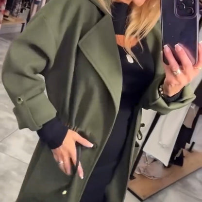 🥼Eleganter langer Trenchcoat für Damen