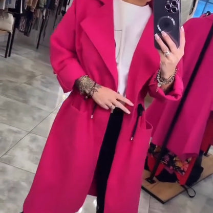 🥼Eleganter langer Trenchcoat für Damen