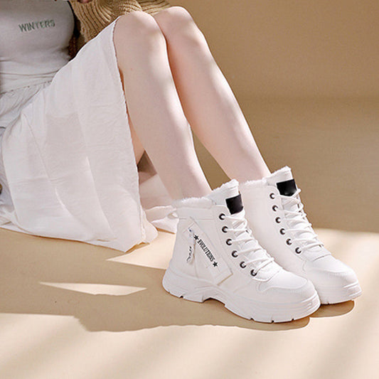 Women's Winter Warm Plush-Lined Snow Boots