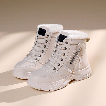 Women's Winter Warm Plush-Lined Snow Boots