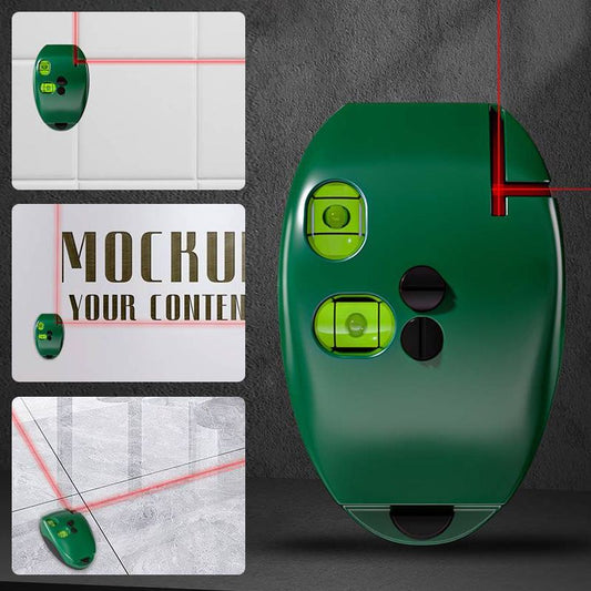 🔥Hochpräzise rechtwinklige Infrarot-Wasserwaage