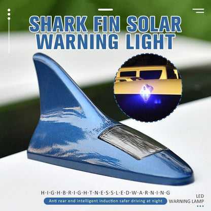 ☀️🔥Solarbetriebene Auto-Dachantenne in Haifischflossenform mit LED-Taschenlampe
