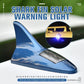 ☀️🔥Solarbetriebene Auto-Dachantenne in Haifischflossenform mit LED-Taschenlampe