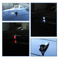☀️🔥Solarbetriebene Auto-Dachantenne in Haifischflossenform mit LED-Taschenlampe