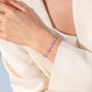 💖[Herz des Ozeans] Süß funkelndes Zirkonia Armband & Halskette Set💎