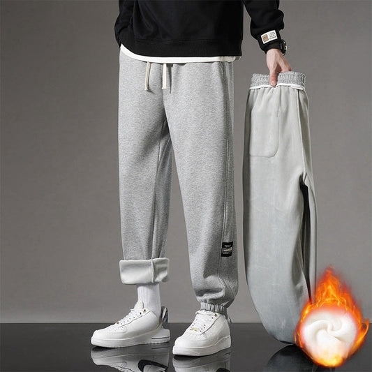 🔥Lässige, dicke, warm gefütterte Jogginghose für Herren