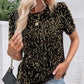 Stylisches Damen T-Shirt mit Rundhalsausschnitt und Pailletten