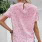 Stylisches Damen T-Shirt mit Rundhalsausschnitt und Pailletten