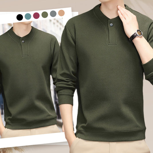 🔥49% RABATT🔥Herrenpullover mit dickem Plüschfutter