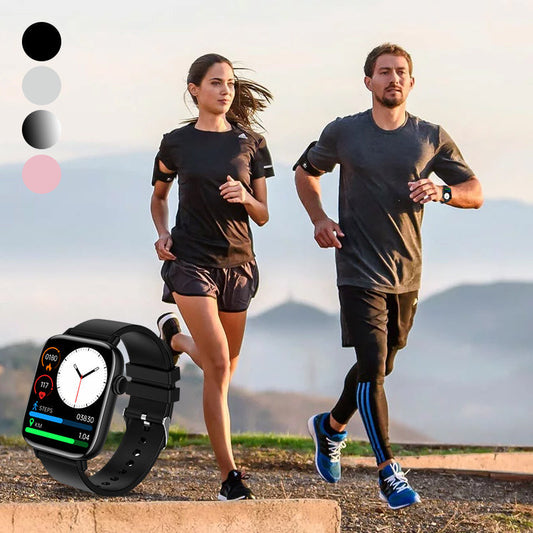 Stilvolle, multifunktionale Bluetooth-Sport-Smartwatch