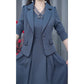 🛍️Modisches 2-teiliges Set aus Blazer und ärmellosem Kleid für Damen