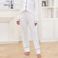 👚✨Langärmliges Pyjama-Set aus Modal für Damen mit Knopfleiste🎀