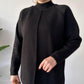 🔥Heißer Verkauf 2025🔥 Einfarbiges Strickoberteil und -hose für Damen (2-teiliges Set)