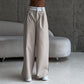Weite Hose mit hoher Taille für Damen