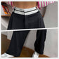 Weite Hose mit hoher Taille für Damen