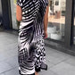 💖Lässiges bedrucktes kurzärmeliges Kleid