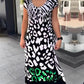 💖Lässiges bedrucktes kurzärmeliges Kleid
