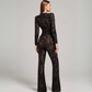 🔥Sexy Jumpsuit mit Spitzenprint für Damen