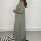 🌈HEISSER VERKAUF🌈 2-teiliges Set aus lockerem, langem Oberteil und Hose für Damen