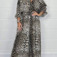 🔥🐆49% RABATT👗Leopardenmuster locker zusammen