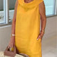 Sommerkleid mit Rüschenkragen