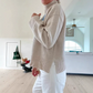 🌈49% Rabatt - Gemütlicher Rollkragenpullover mit Buchstabenmuster für Damen🌟