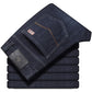 Herren-Stretch-Jeans im Straight-Fit (49% Rabatt)