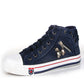 Damen Cowboy High-Top Canvas Schuhe