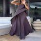 👗Sexy trägerloses Kleid mit asymmetrischem Saum ✨