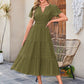 💃 Damen Sommer 2025 Casual Midi Maxi Kleider 💞