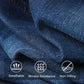 👖49% Rabatt!🏆High Rise Cargo Wide-Leg Stretch-Jeans für Damen