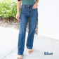 👖49% Rabatt!🏆High Rise Cargo Wide-Leg Stretch-Jeans für Damen