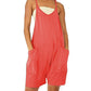 💥Begrenztes Zeitangebot: 49% Rabatt💐Damen Sommer Tankkleid - Ärmelloser Jumpsuit mit Taschen
