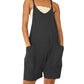 💥Begrenztes Zeitangebot: 49% Rabatt💐Damen Sommer Tankkleid - Ärmelloser Jumpsuit mit Taschen