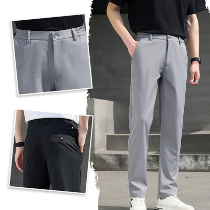 Lässige, atmungsaktive Hose mit geradem Bein für Herren